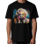 Koszulka Marilyn Monroe maska,100% bawełna luźna koszulka, t-shirt